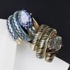Creative Snake Watch Women's Personalized Pattern Foreign Trade Quartz Watch Steel Belt Bracelet Watch Electronic Watch