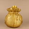 Copper Gold Money Bag Decoration Storage Piggy Bank Living Room Wine TV Cabinet Hallway Craft Ornament Creative Gift Sav