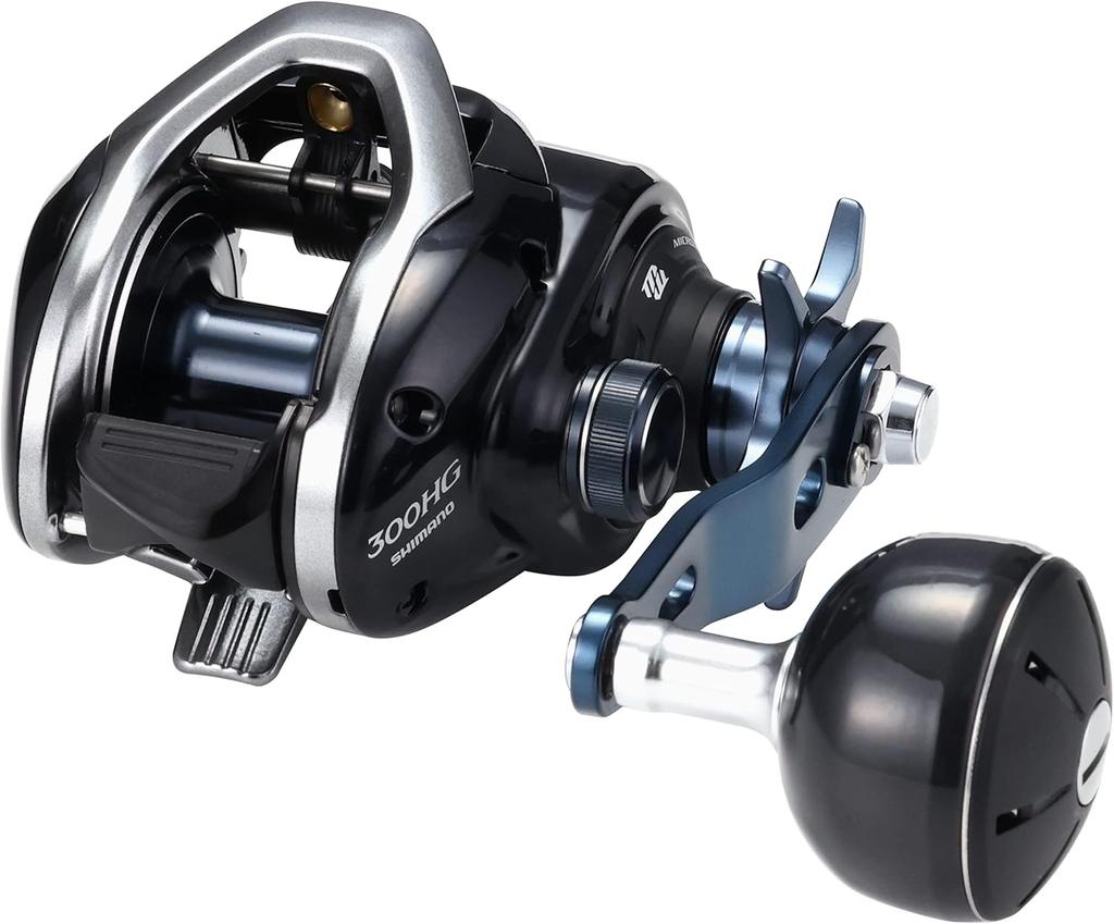 SHIMANO 17 Grappler 300HG Right-Hand Offshore Jigging Baitcasting Reel