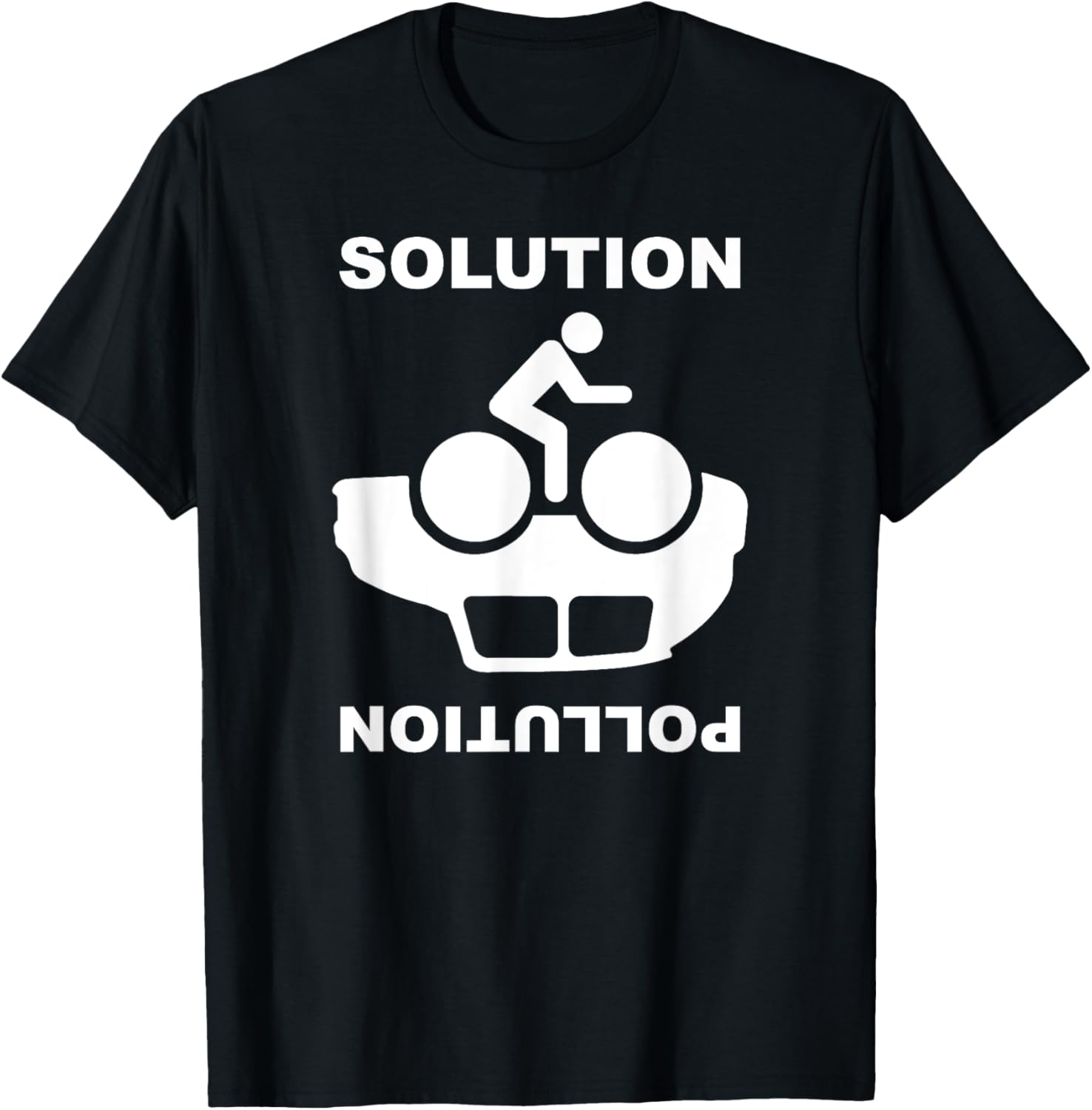 

Solution Pollution Bicycle Bike Environmental Protection T-Shirt Custom Printed Graphic T Shirts Individuality Camisas 5XL різнокольоровий