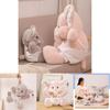 Cute Elephant Plush Stuffed Animals In Pink And Gray Ideal For Baby Comforting Dolls