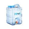 Přenosná nádoba na vodu potravinářské kvality s kohoutkem pro venkovní kempování a výlety s vlastním řízením