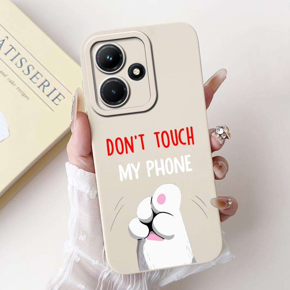 

For Infinix Hot 30 Play Case X6835B X6835 Cartoon Cover Cute Silicone Shockproof Soft Bumper For Infinix Hot 30i X669 Hot30 Capa Infinix Hot 30 Play