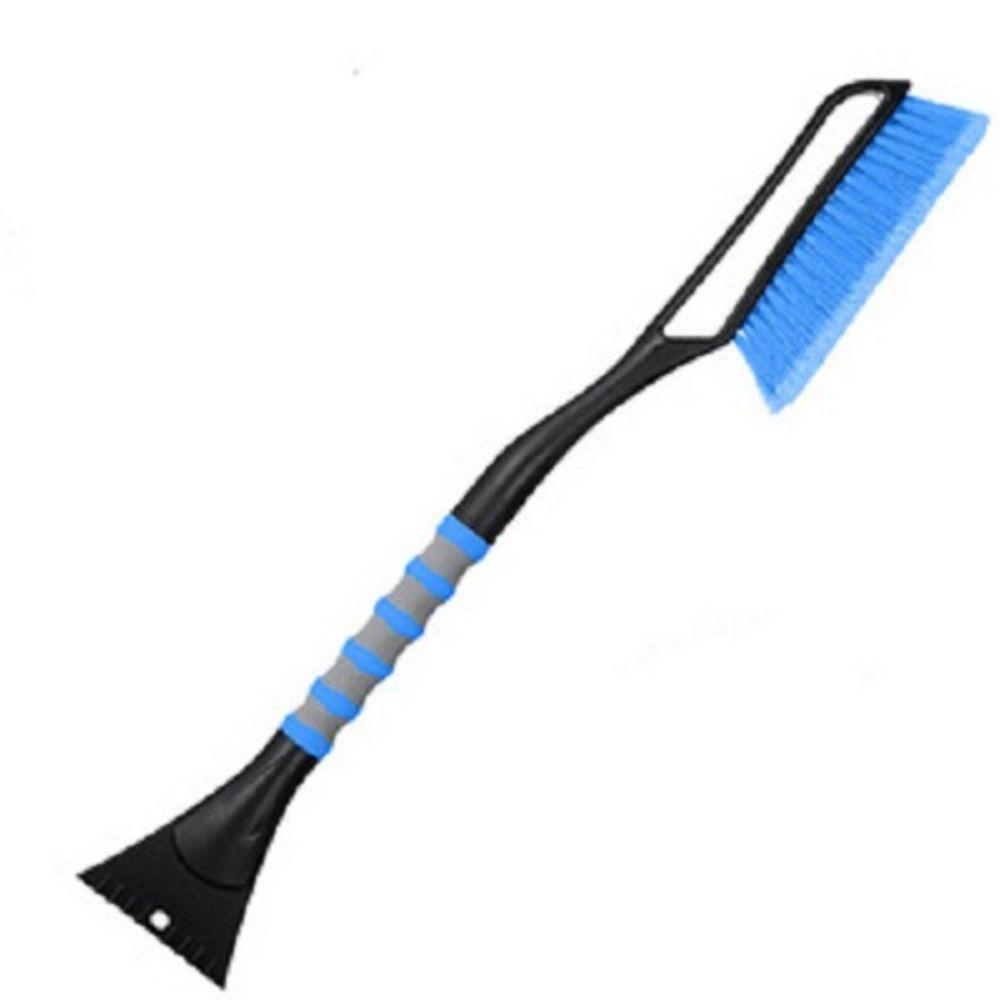 

Лопата для снега 2 в 1 для автомобиля, выдвижная, скребок для льда для автомобильного стекла, щетка для сметания снега с лобового стекла автомобиля, для грузовиков синий