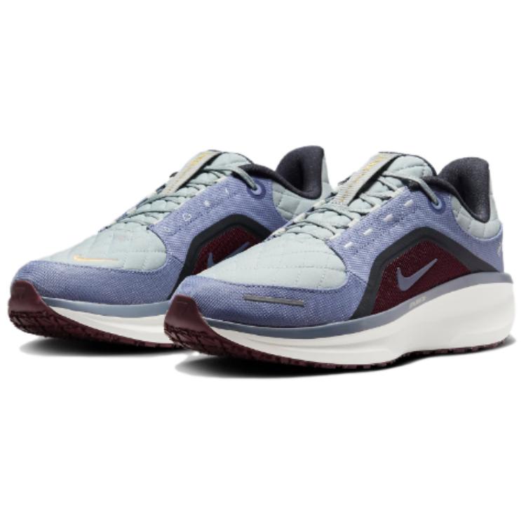 Nike Air Winflo 11 GORE-TEX Light Pumice Ashen Slate Herre Sneakers Blå Mørk-Røykgrå Burgunder-Knus FQ1358-003