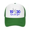 Custom Classic Zeta Phi Beta Baseball Cap for Men Women Breathable Trucker Hat Sun Protection Snapback Hats