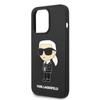 Etui do iPhone 14 Pro Karl Lagerfeld MagSafe Silicone Ikonik Czarne