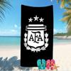 Beach Towel with Argentina Football Pattern - soft,absorbent,machine washable Lightweight&Modern,swimming,Travel Essentials