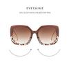 Women's sunglasses - unisex fashion square oversized sunglasses