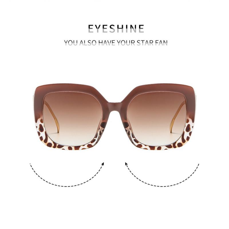 Women's sunglasses - unisex fashion square oversized sunglasses