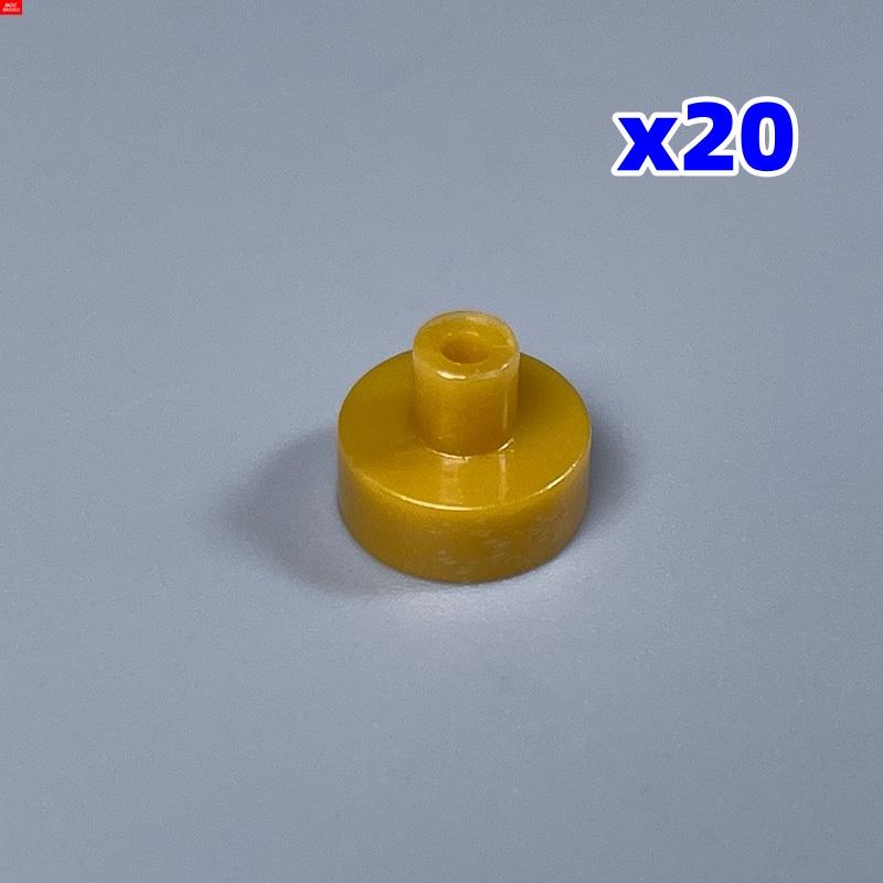 Toksik Olmayan Moc Tuğlalar Mum Sapı Tutucu Yuvarlak 1X1 Açık Sap 37762 20482 85861 Aksesuarlar Model Eğitici Çocuk Oyuncak Yapı Blokları