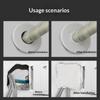 6Pcs Air Conditioning Hole Waterproof Seal Mud Reusable Wall Hole Sealing Putty Anti Rodent Pipeline Gap Filler For Wall Repair