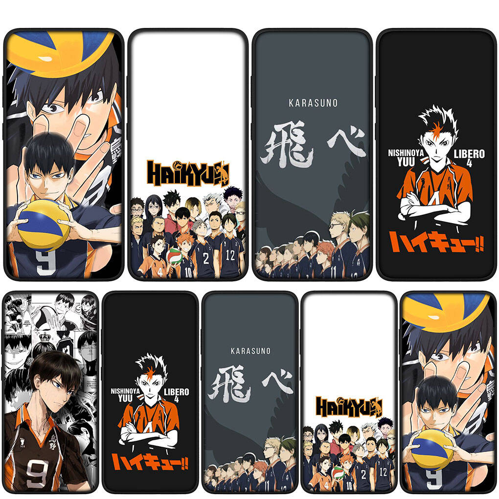 for Motorola Moto Edge 70 60 50 G54 G86 Samsung Galaxy S25 iPhone 17 16 15 Xiaomi Redmi Note 14 Pro Max Phone Case Comics Hinata Shoyo Haikyuu Cover