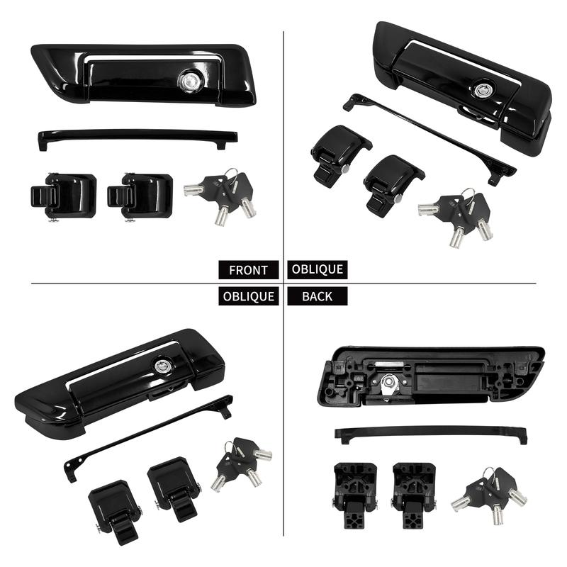Motorcycle Pack Trunk Lid Latch Lock Key Tour Luggage Hardware Kits For Harley Touring Road Street Electra Glide 2014-Up