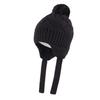 Langzhen 2024 Baby Pom Pom Knit Hat – Cute, Warm, Ear-Protected for Autumn & Winter
