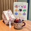 Cute Cat Ceramic Mug Gift Set for Girls and Best Friends' Birthdays