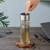 Magnetic Tea Infuser Double-Layer Glass Cup 280mL