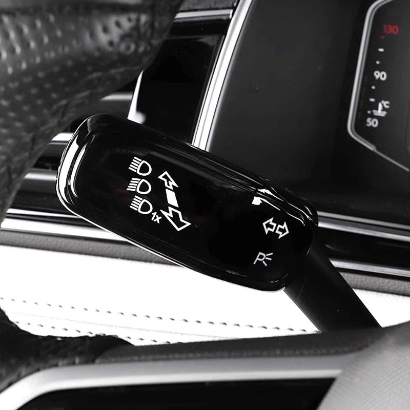 Car Steering Wheel Turn Signal Wiper Switch Lever Cover For VW Tayron X Tiguan L Lavida Passat Magotan Polo Golf 7 Golf 8 Jetta