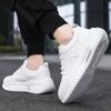 Fashion Men's Casual Sports Shoes 2025 Summer Mesh Breathable Sneakers Comfortable Platform Thick Soled Outdoor Running Shoes Zapatillas
