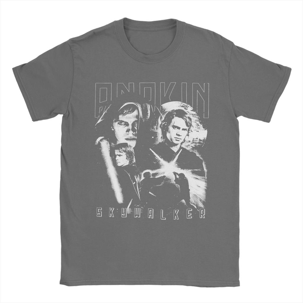 Anakin Skywalker T Shirt for Men Pure Cotton Casual T-Shirt O Neck  Tees Short Sleeve Clothing Plus Size
