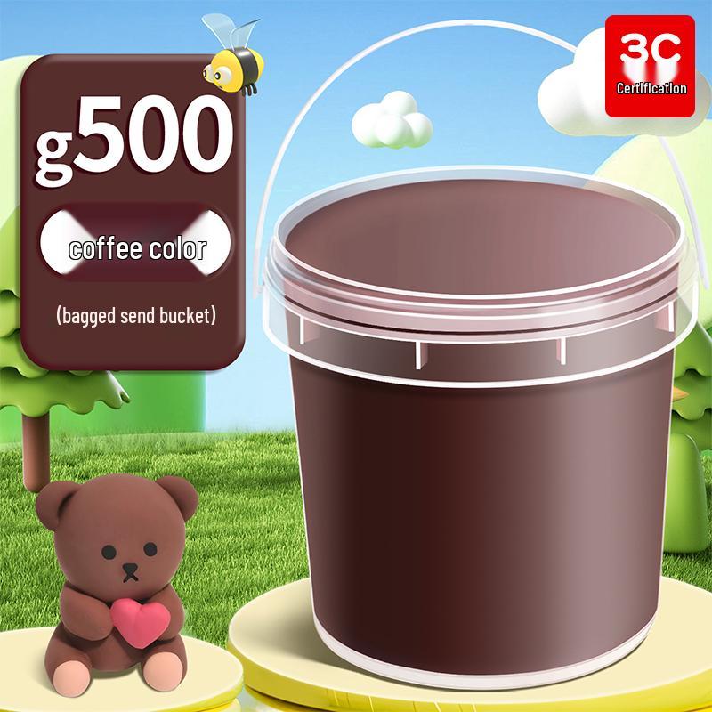 500-Pack Lightweight Color Clay: 24 Non-Toxic, Lead-Free Colors for Kindergarten DIY Play