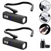 Super Bright Ear Clip Headlamp USB Rechargeable Sensor Headlamp Portable Waterproof LED Headlight For Outdoor Running Fishing
