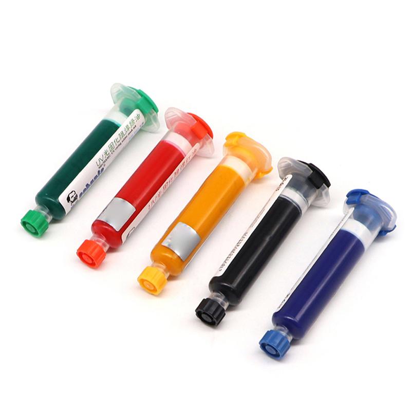 6 Colors Oil Uv Photosensitive Solder Mask Ink Bga Pcb Motherboard Paint Prevent Corrosive Arcing