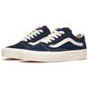 New Vans Old Skool Anti Slip Wear Resistant Low Top Skateboard Shoes Unisex Blue White VN000CT8DTQ