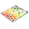 Decorative Glass Kitchen Chopping Board for Fruits and Vegetables 60x52 Cm