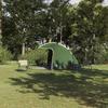 Cabin Tent with Roof and Storage Green 370 x 230 x 185 cm Taffeta