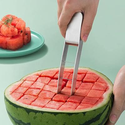 Kráječ Kráječ Nakrájejte meloun na kostky Nůž na míček na meloun pro kuchyňské pomůcky Užitečný chladivý nástroj