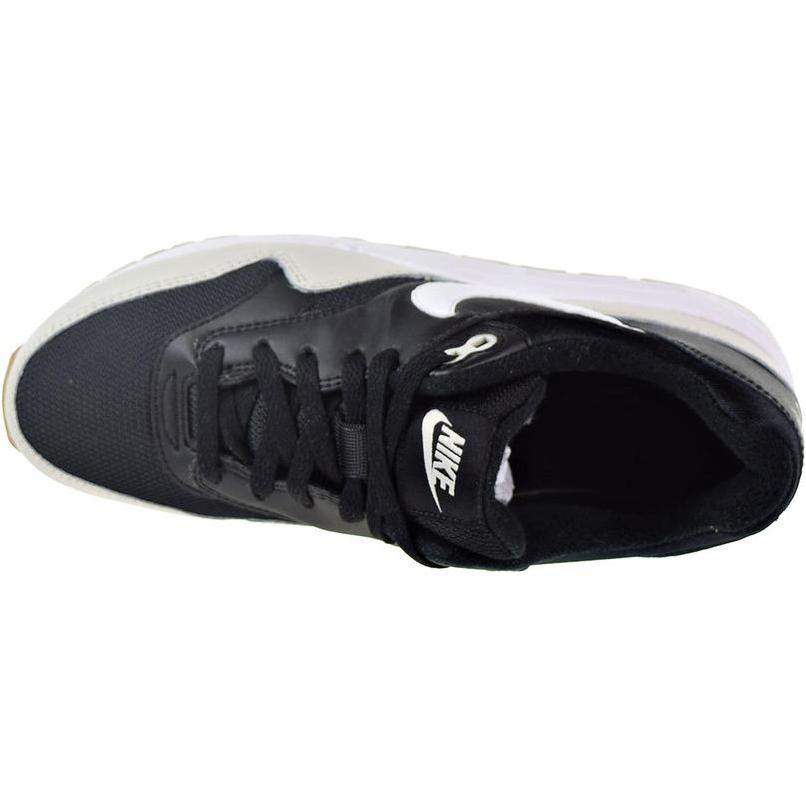Nike Air Max 1 GS Schwarz Light Bone Kinder Sneaker Gummi-Mittelbraun Weiß 807602-011
