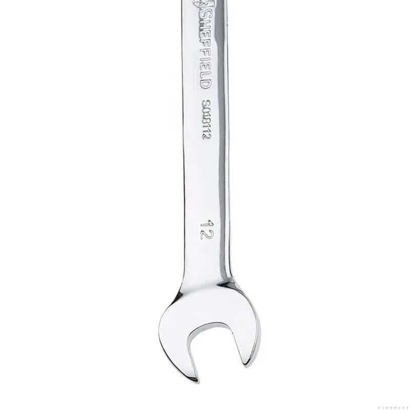 Sheffield Metric Polished Double Open-End Wrench