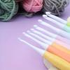 8pcs/set Inline Crochet Hooks Set Ergonomic Non Slip Crochet Hook for Crocheting Beginners 2.5mm-6mm Soft Grip Crochet Hooks
