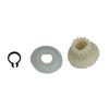 Efficient Bread Maker Gear Motor Transmission Set 15 Teeth Belt Drive Pulley Bread Machine Gear Set Belt Pulley Set