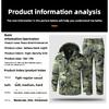 New Winter Velvet Labor Insurance Work Clothes, Camouflage Clothes, Electric Welding Factory Clothes, Autumn and Winter Military