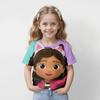 T-shirt Bambini Cartone Animato La Casa delle Bambole di Gabby Stampa 3D Estate Casual Manica Corta