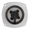 RV City Water Inlet with Check Valve Pressure Reducing Chrome City Water Fill Inlet Hookup Connector for Trailer Marine