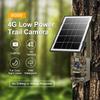 4G Solar-Powered HD Night Vision Hunting Camera with Wide-Angle CMOS Sensor and Cloud Storage