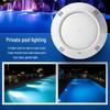 Wireless RGB Waterproof IP68 Wall-Mounted LED Pool Light with Colorful Remote Control.