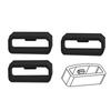 5Pcs Fastener Rings for Smartwatch Band Keeper Silicone Replacement Watch Band Loop/Holder/Retainer