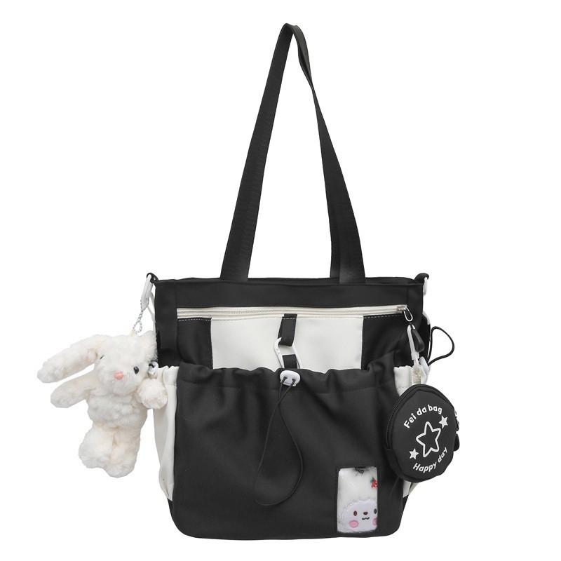 

Японский стиль Ins Милый Сладкий Школьный портфель для средней школы Маленький Свежий Большая вместимость Конфетный рюкзак Простой Контрастный цвет