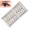 10 Paar Falsche Wimpern 3D Handgefertigt Natürlicher Look Falsche Kreuzwimpern für Make-up218