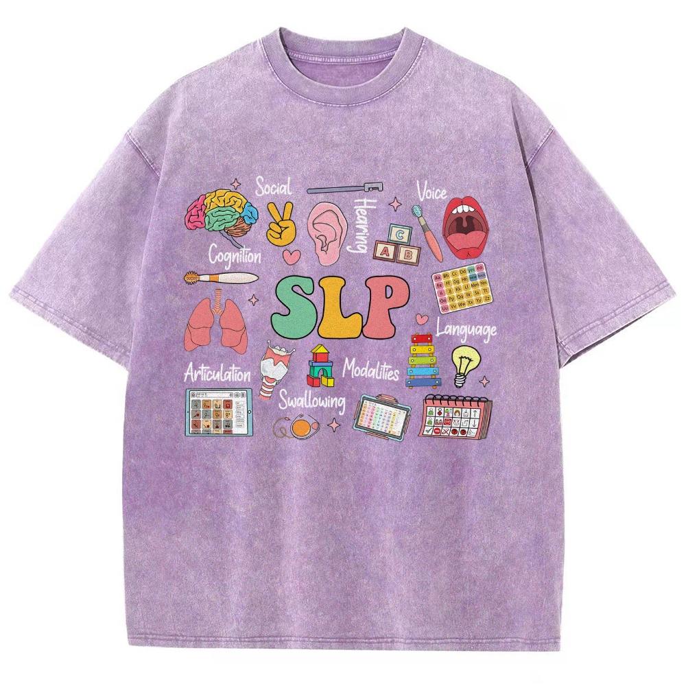 Colorful Letter Print Women's T-Shirt Loose Water System Oversized Short Sleeve Fashion Design Casual Cute Top