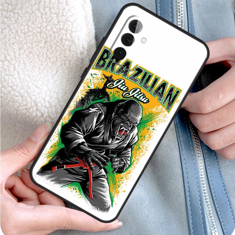 

BJJ Brazilian Jiu Jitsu Phone Case For Samsung Galaxy A15 A25 A35 A55 A54 A34 A14 A13 A33 A53 A12 A32 A52 A71 A51 Samsung A55