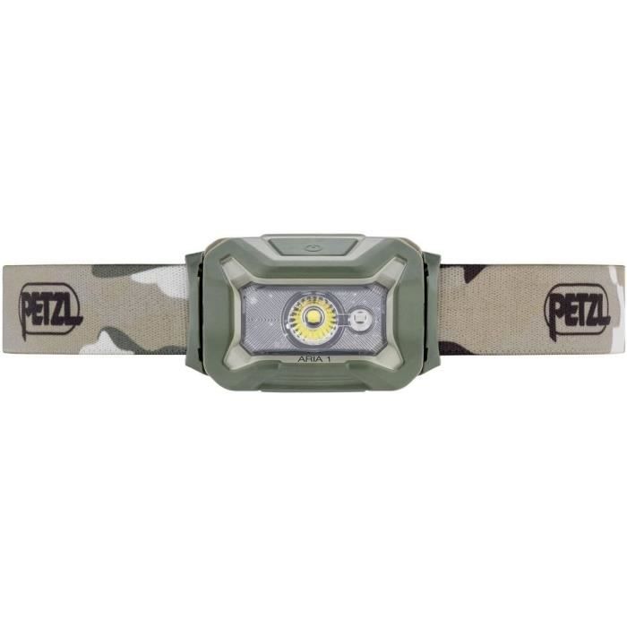 Wasserdichte Stirnlampe - PETZL - ARIA 1 - 350 Lumen - Camo