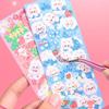 200 Pcs Cartoon Graphic Sticker Send Tweezers DIY Multifunction Non-repeating Sticker For Student Stationery