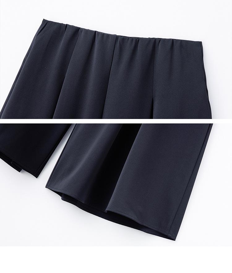 2025 Frühling & Herbst High-End Mode Zweiteiler: Schnürhemd mit langen Ärmeln & Weitbeinige Hose Set