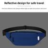 Oxford Cloth Men Fanny Phone Pack with Headphone Jack Running Waist Bag  Outdoor