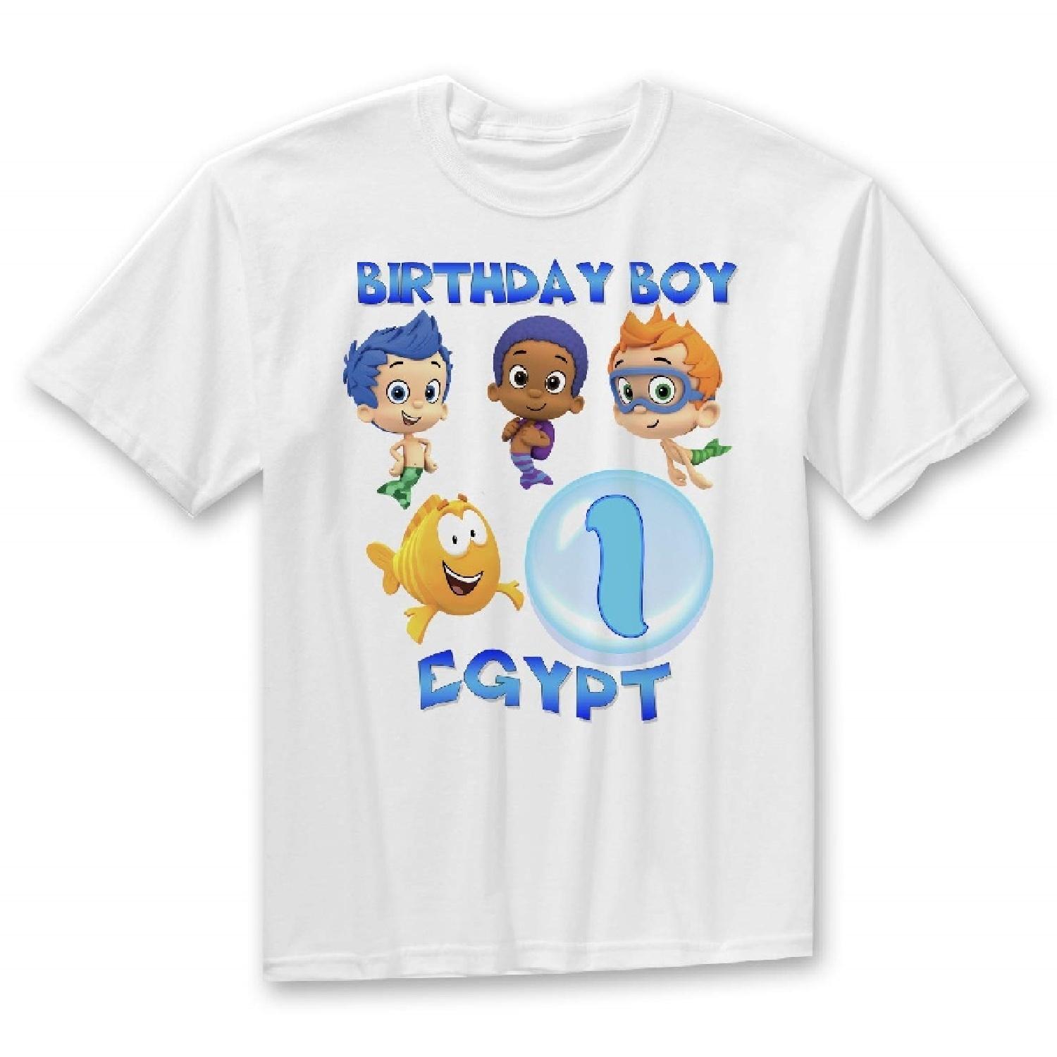 Personalized Blue Bubble Birthday Shirt, Bubbles Birthday shirt, Bubble Party Shirt, Bubble Family shirts XXXXXL белый